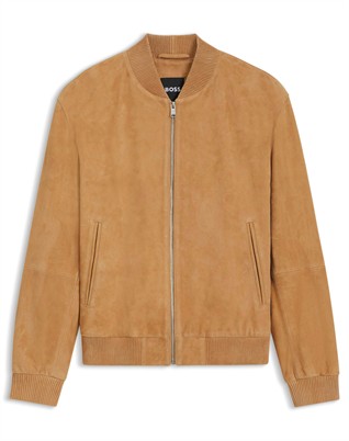 Muller Læder Jakke - Medium Beige